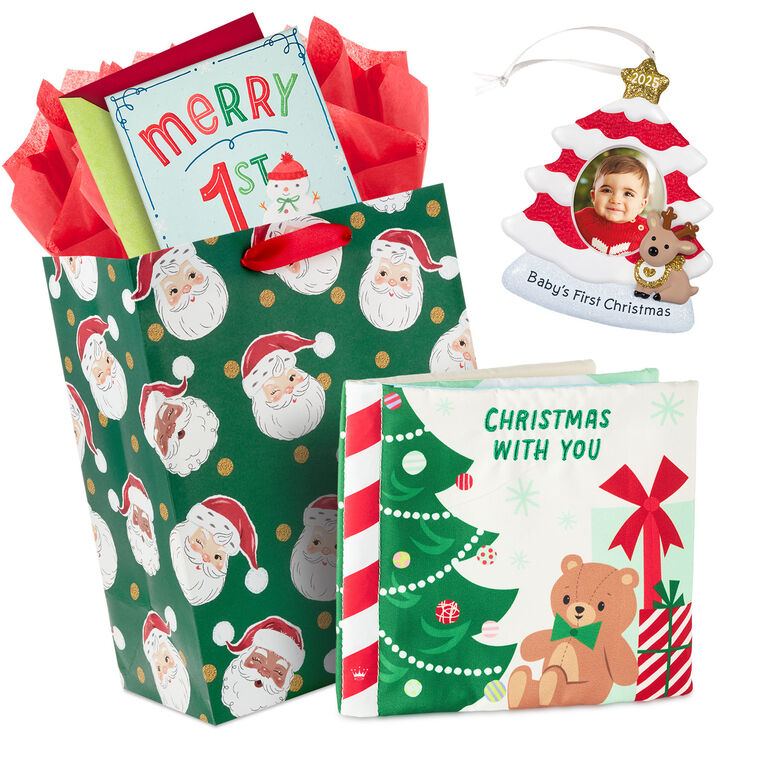 First Christmas New Baby Gift Set