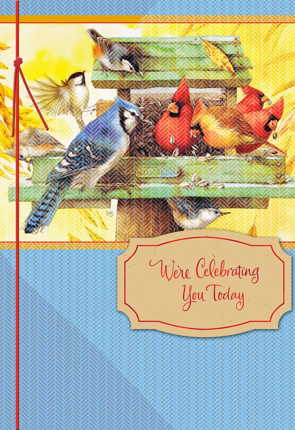We’re Celebrating You Marjolein Bastin Birthday Card From Both