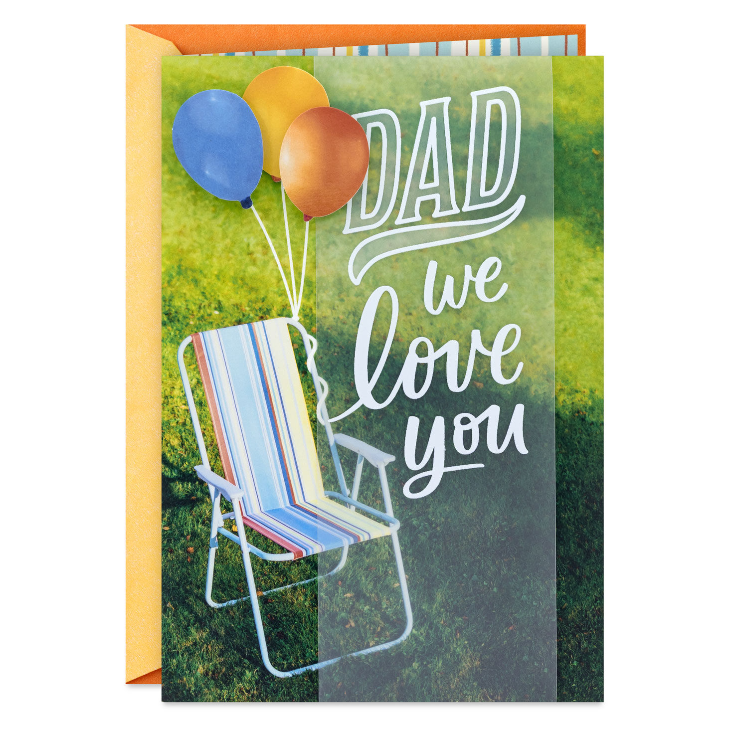 Dad, We Love You Birthday Card
