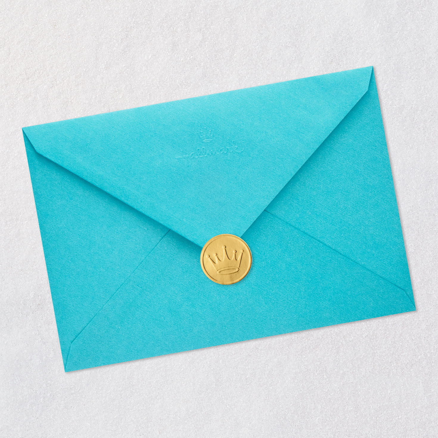 Colorful Block Lettering Funny Father's Day Card for Dad Envelope Back with Seal image number 8