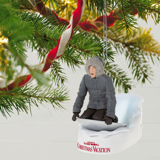 National Lampoon's Christmas Vacation™ Don't Try This at Home, Kids! Ornament With Light and Sound, 