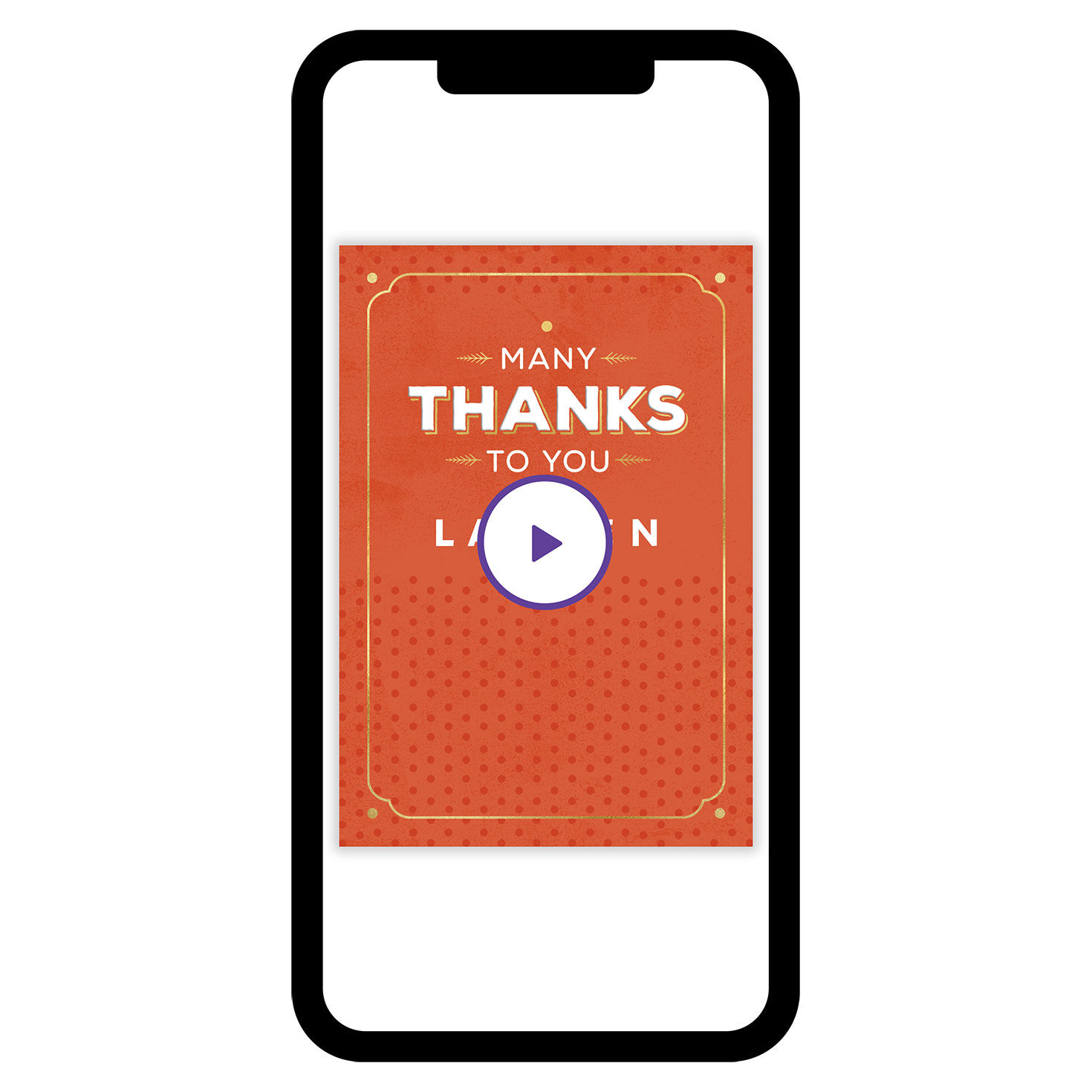 Many Thanks to You Thank You eCard