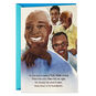 Black Men Watercolor Portraits Father's Day Card Card Front image number 1