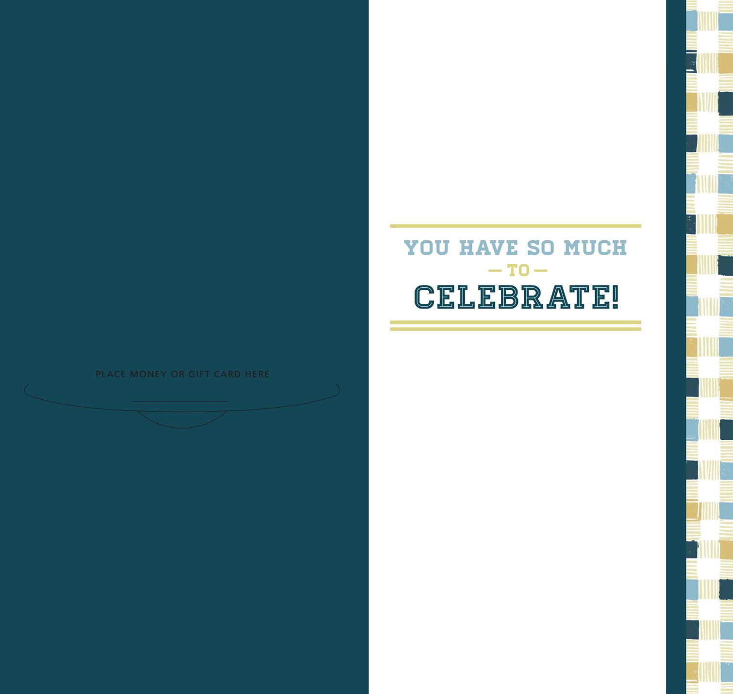All Your Hard Work Money Holder Bar/Bat Mitzvah Card