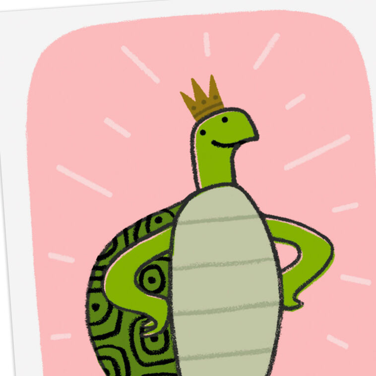 Turtley Awesome Funny Card, , large image number 4