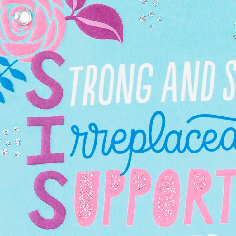 So Many Things to Love About You Birthday Card for Sister, , large image number 4