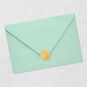 Bunny and Flowers Religious Encouragement Card Envelope Back with Seal image number 9