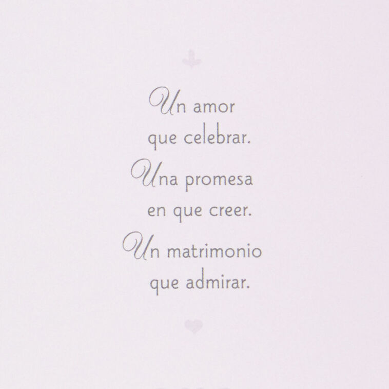Heart of Our Family Spanish-Language Anniversary Card for Papá & Mamá With Keepsake Sentiment, , large image number 2