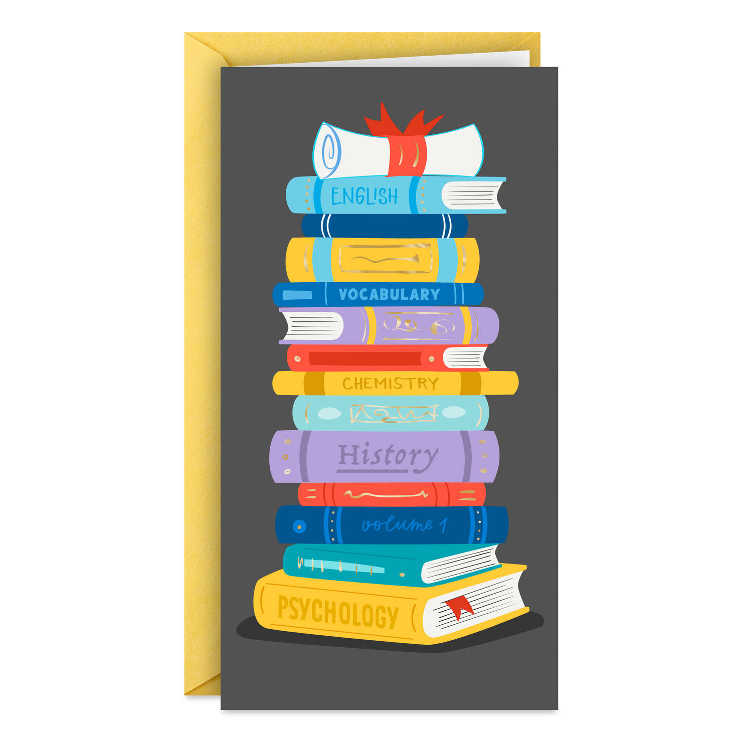 Celebrating You Money Holder Graduation Card