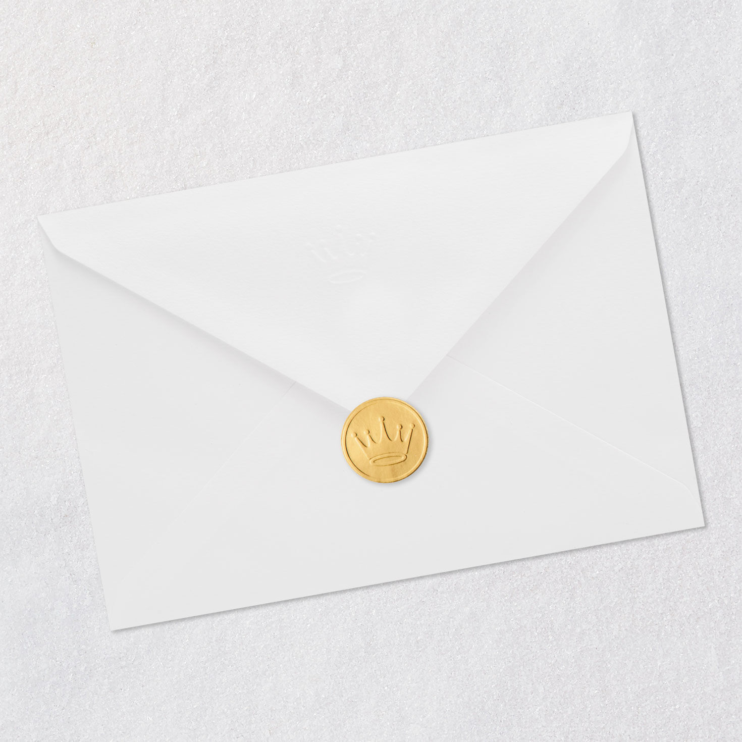 Vintage Wedding Cake Congratulations Wedding Card Envelope Back with Seal image number 8