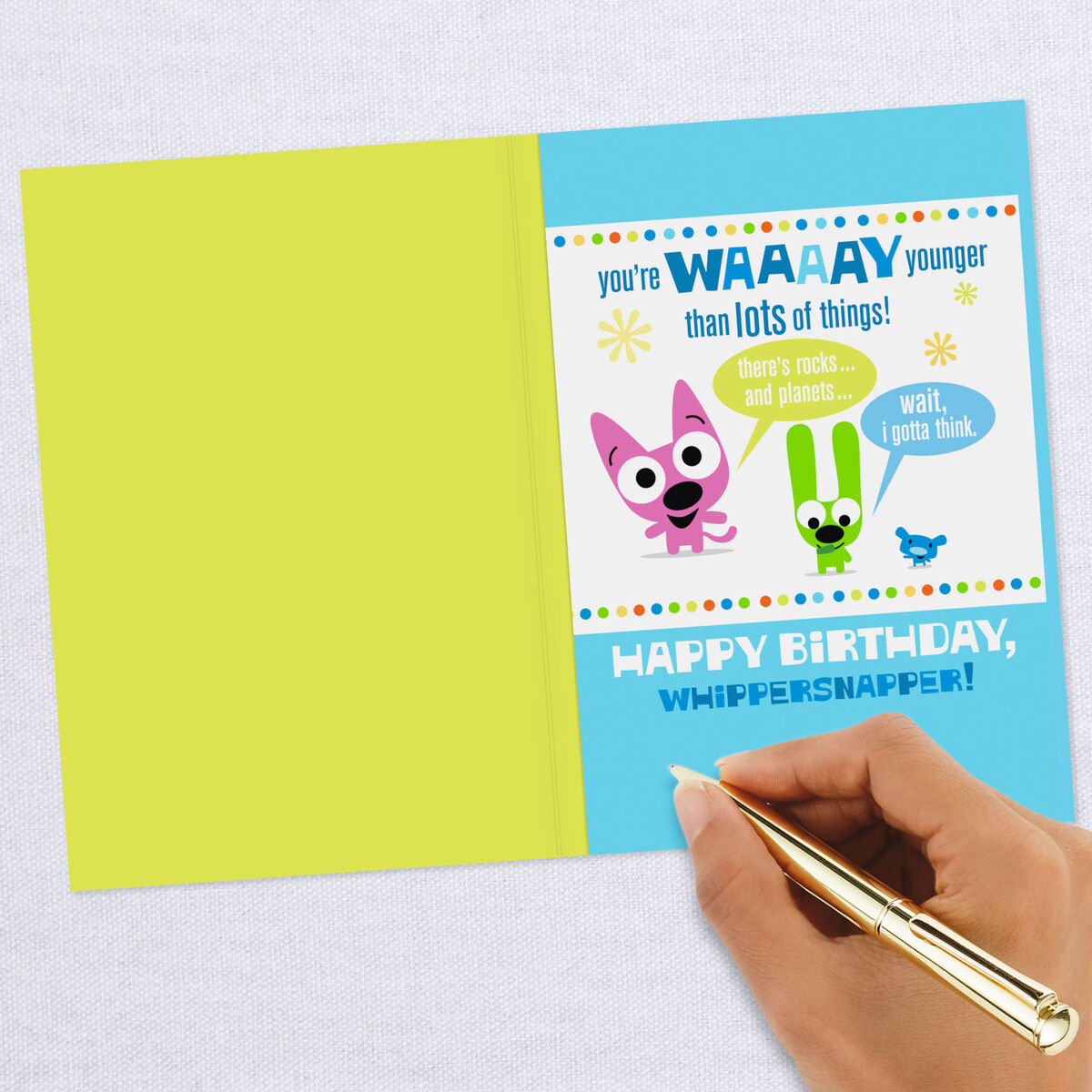 hoops&yoyo™ You're Not Old Birthday Card With Sound Greeting Cards Hallmark