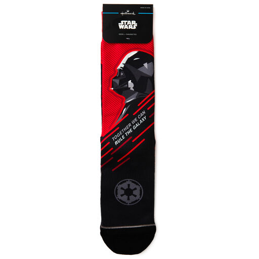 Star Wars™ Darth Vader™ Rule the Galaxy Novelty Crew Socks, 