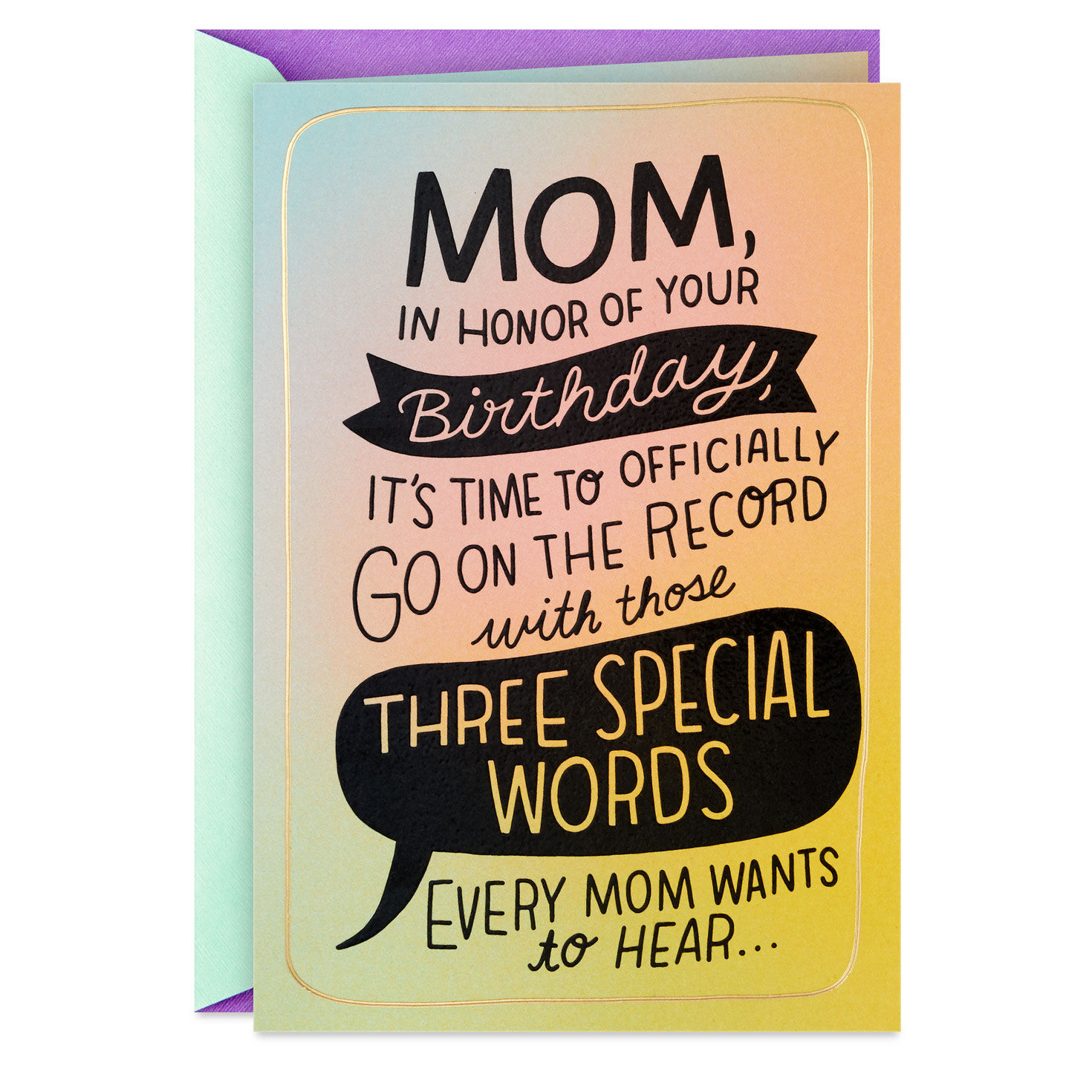 You Were Right Certificate Funny Birthday Card for Mom for only USD 4.99 | Hallmark