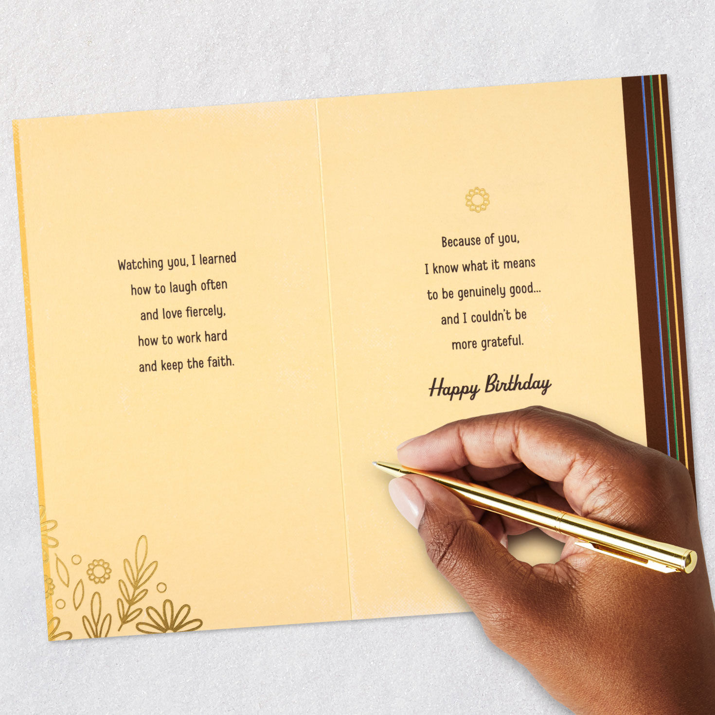Mom, I Learned From Your Love Birthday Card From Son for only USD 5.99 | Hallmark