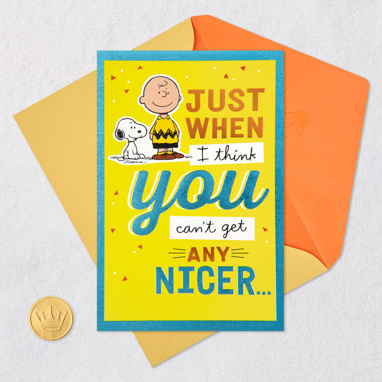 Peanuts Charlie Brown and Snoopy Thank You Card  image number 5