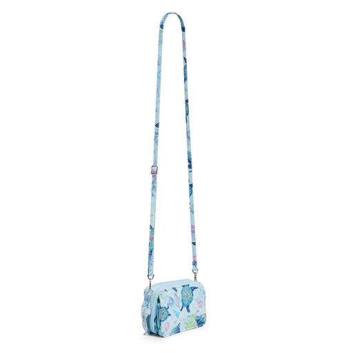 Vera Bradley RFID All-in-One Crossbody Purse in Turtle Dream, 