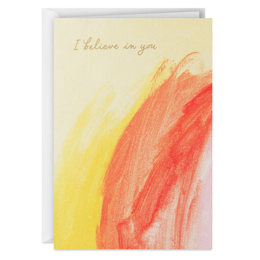 ArtLifting I Believe in You Encouragement Card, 