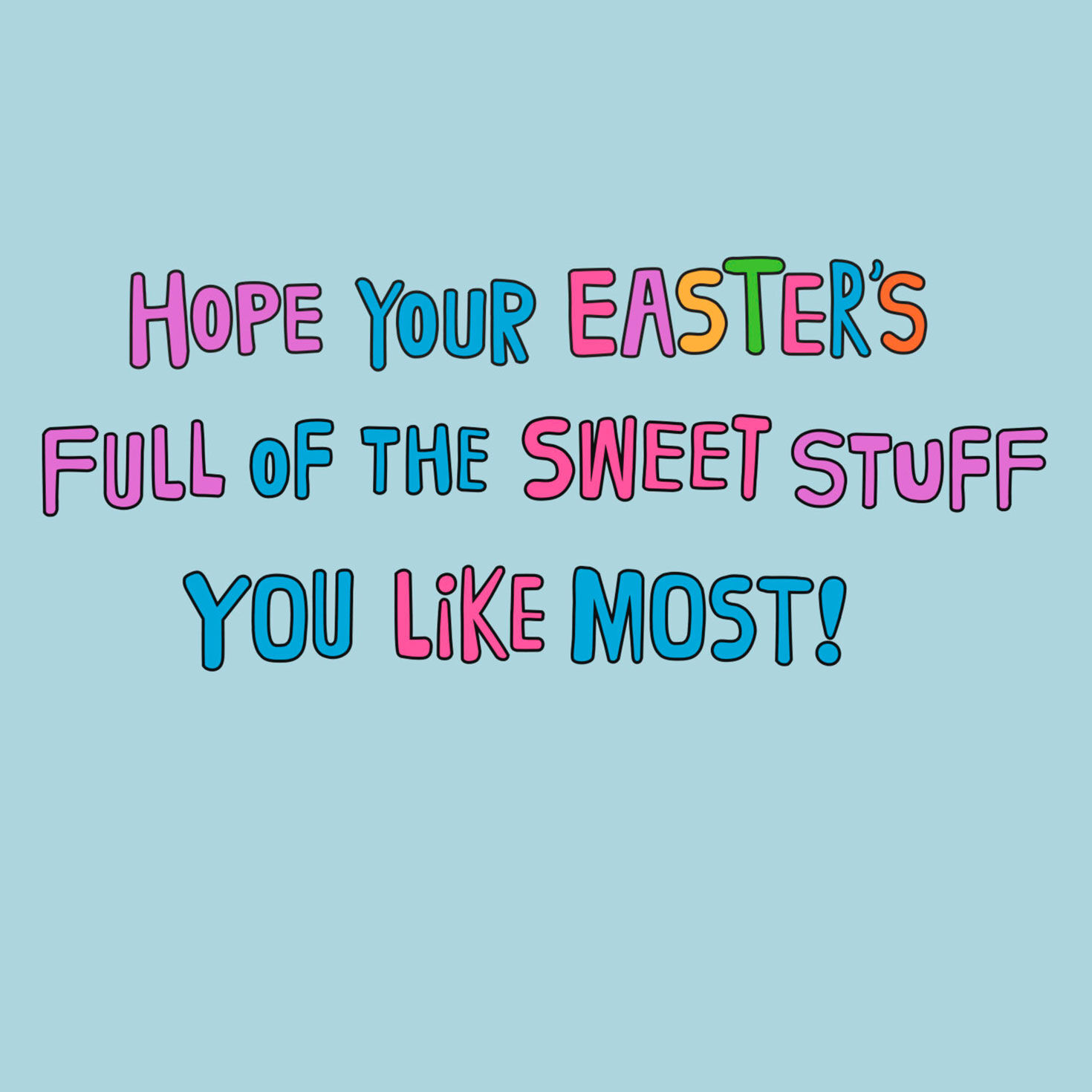 Peanuts&reg; Snoopy Sweet Stuff Easter Card For Grandson, , large image number 2