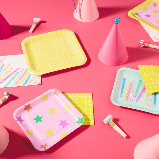 Cake and Candles Day Party Essentials Set, 