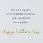 You're a Big Part of My Brightest Memories Father's Day Card, , large image number 2