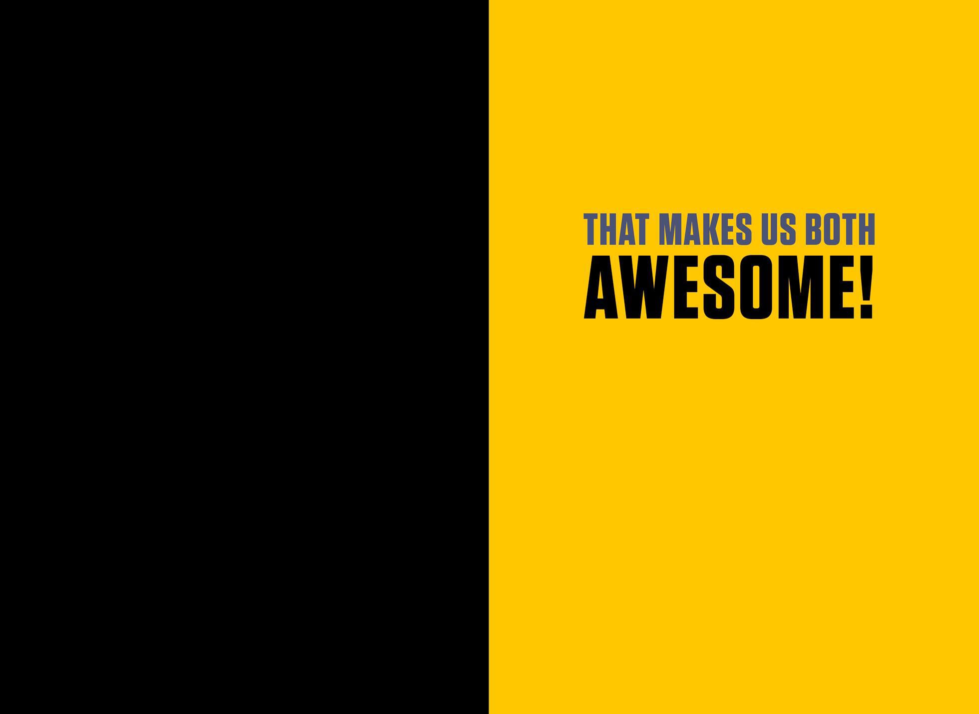 The LEGO® Batman™ Movie Awesome Birthday Card