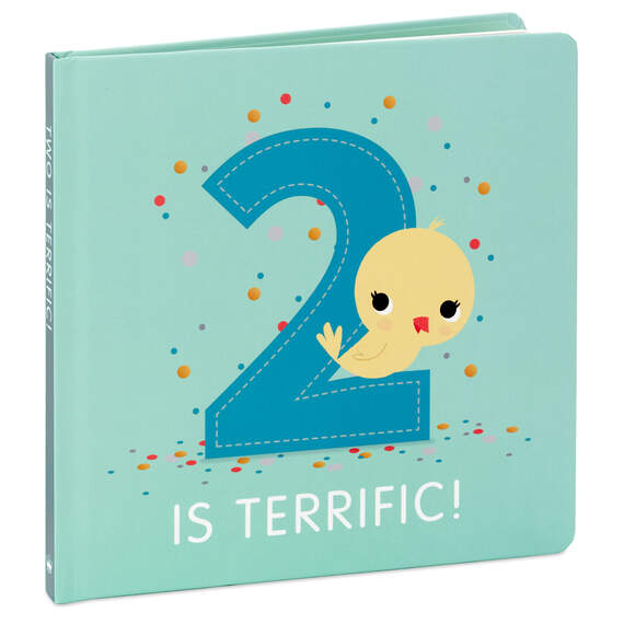 Two Is Terrific! Birthday Book