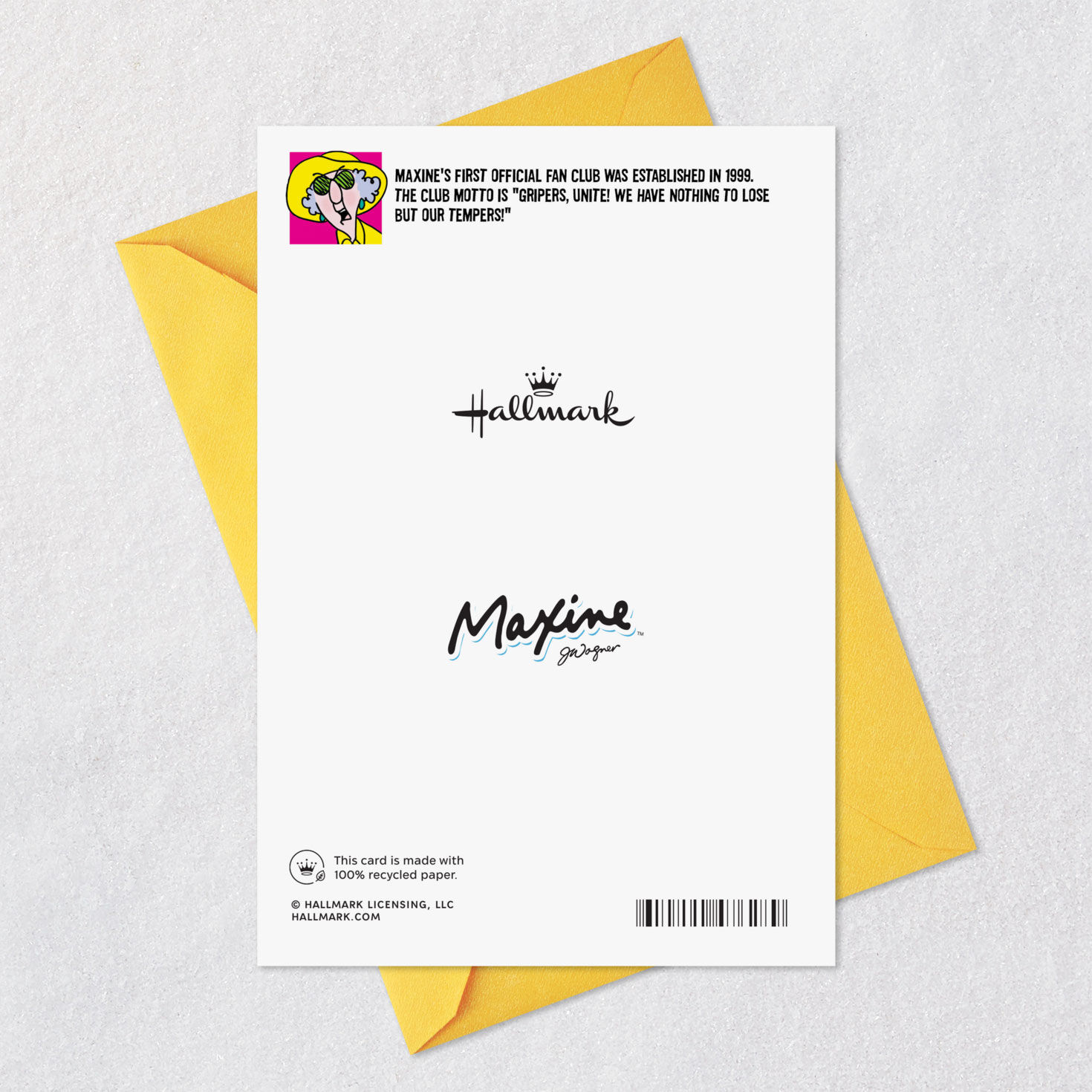 Maxine and Floyd Under Umbrella Funny Encouragement Card  image number 7