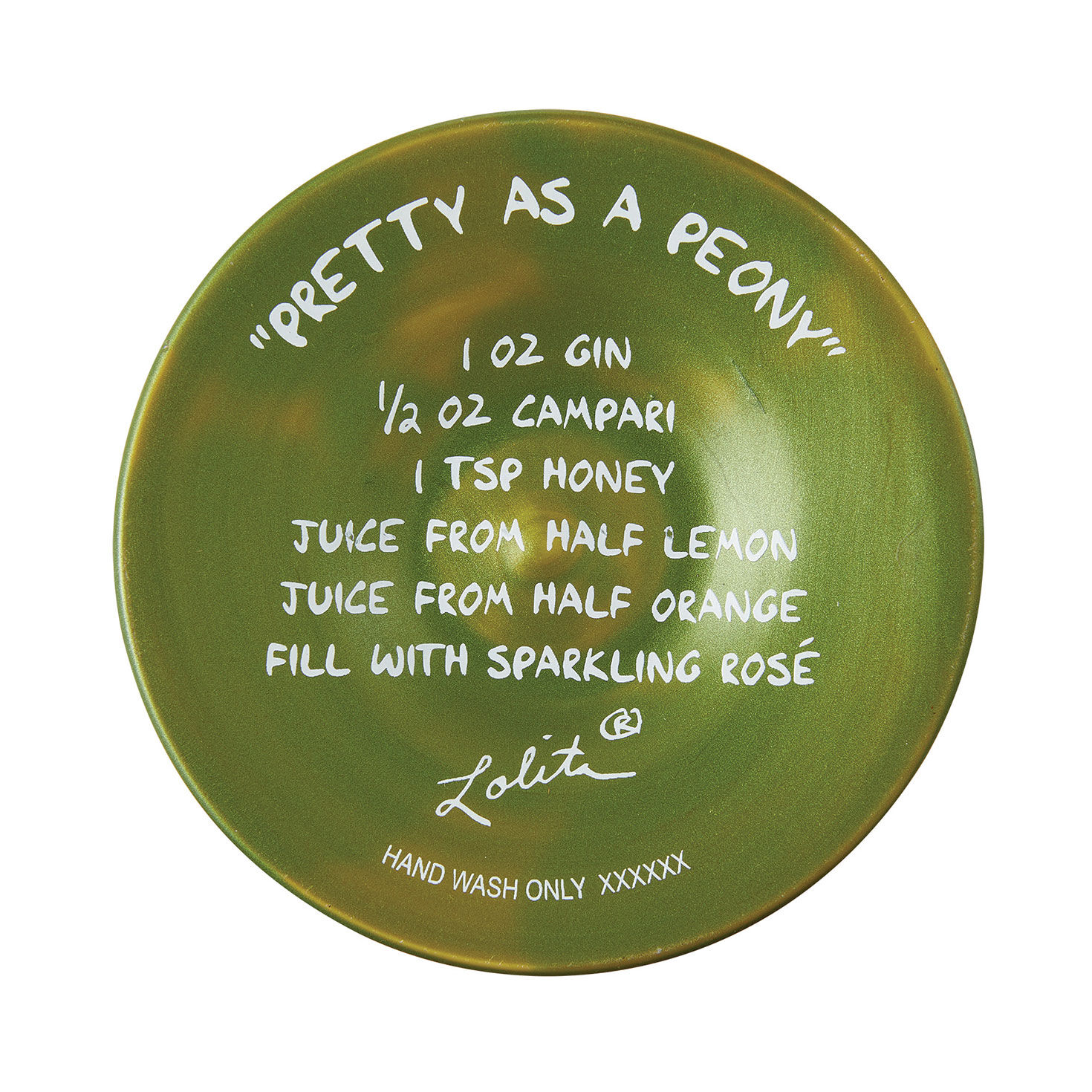Lolita Pretty as a Peony Handpainted Wine Glass, 15 oz. for only USD 34.99 | Hallmark