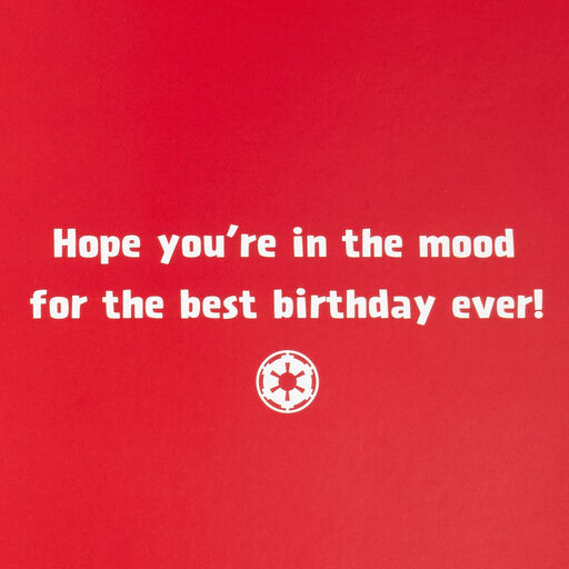 Star Wars™ Darth Vader™ Moods Funny Birthday Card With Magnets, 
