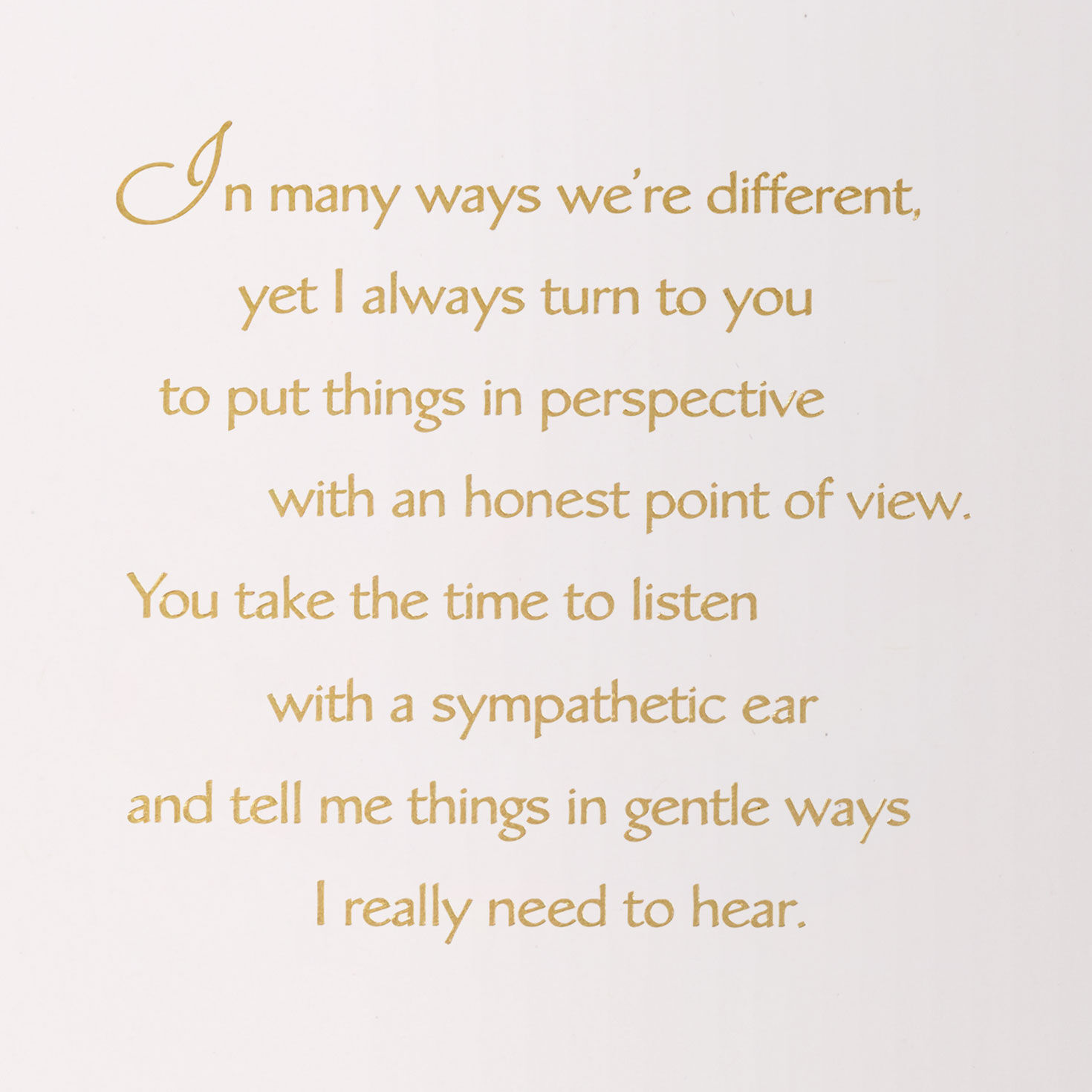 My Sister, a Friend I'm Always Grateful For Birthday Card, , large image number 2