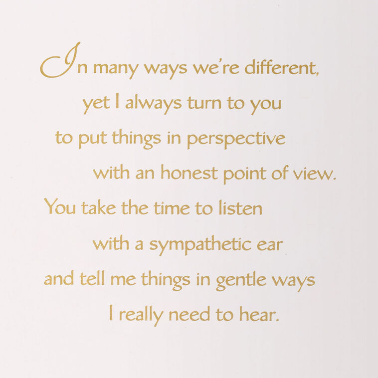 My Sister, a Friend I'm Always Grateful For Birthday Card, , large image number 2