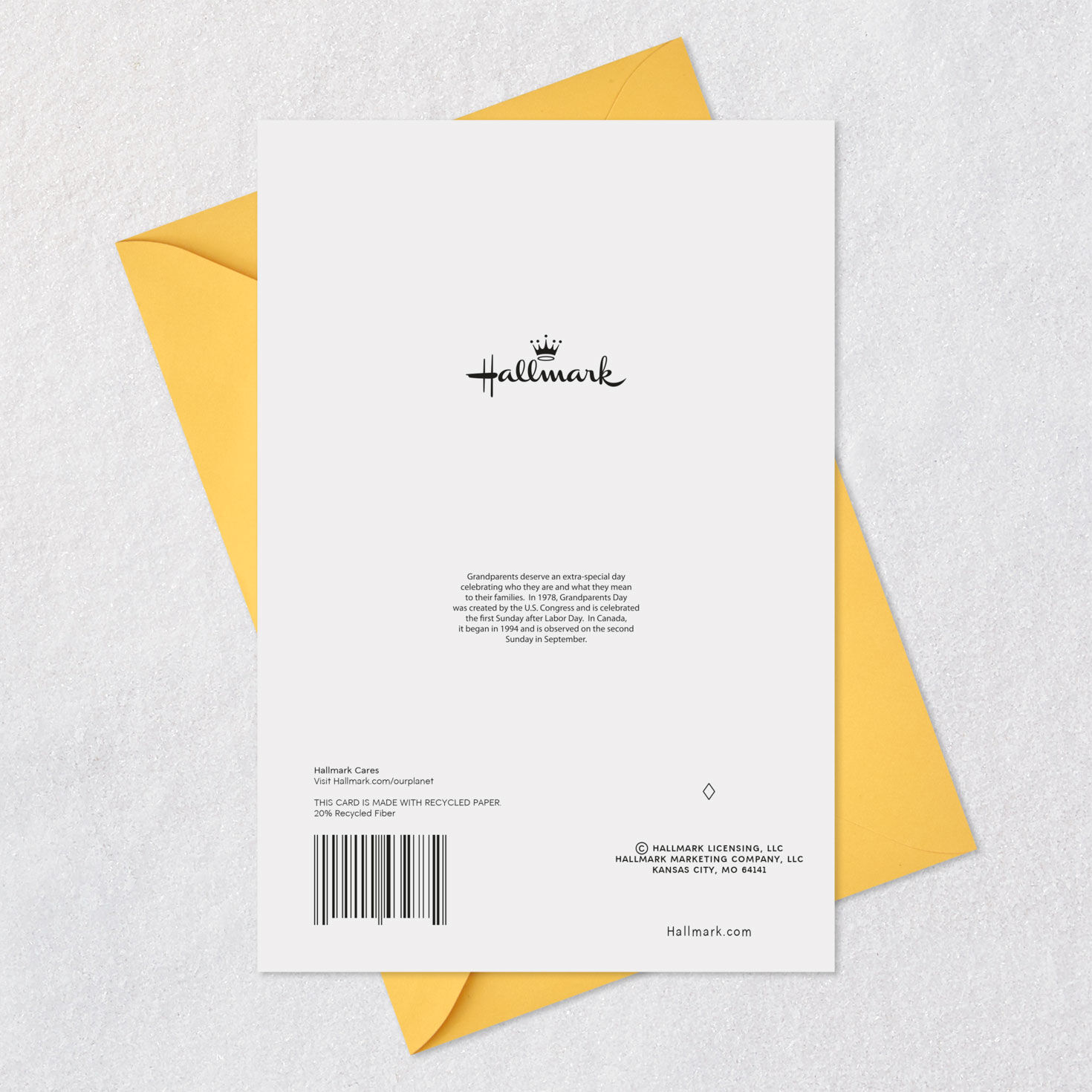 A Family Tradition of Love Grandparents Day Card for only USD 3.99 | Hallmark