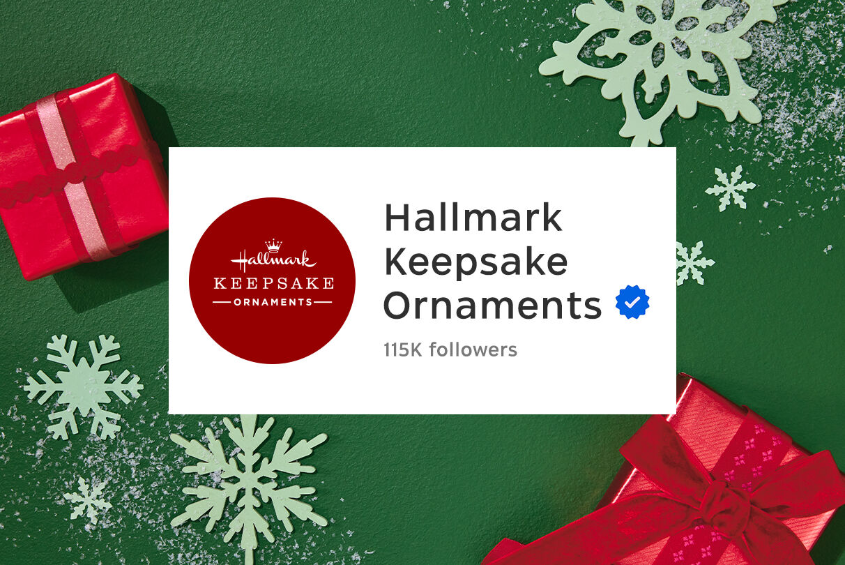 Hallmark Keepsake Ornaments social media