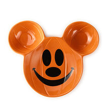 Disney Mickey Mouse Jack-o-Lantern Chip and Dip Bowl