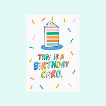 This Card Doesnt Do Anything Funny Birthday Card