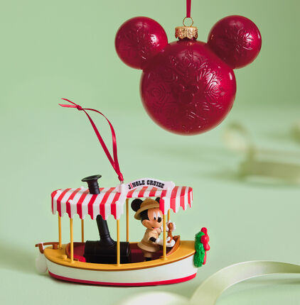 Disney Jingle Cruise ornament and Favorite Disney Memories ornament.