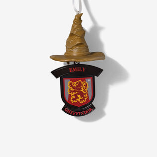 Harry Potter&trade; Sorting Hat Personalized Text Ornament, Gryffindor&trade;