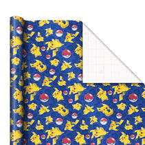Assorted Pok&eacute;mon Wrapping Paper 3-Pack, 60 sq. ft.