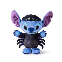 Disney Stitch Sneaky Spider Plush With Sound and Motion, 12"