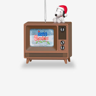 A Charlie Brown Christmas ornament.