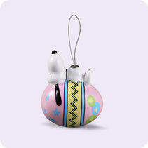 Peanuts&reg; Snoopy on Easter Egg Hallmark Ornament