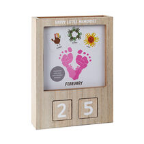 Happy Little Memories DIY Perpetual Calendar Picture Frame, 7x9.5
