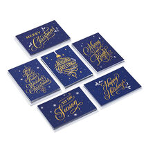 Calligraphy holiday boxed cards