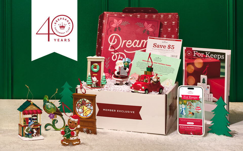 40 years of the Keepsake Ornament Club: 2027 Dream Box contents