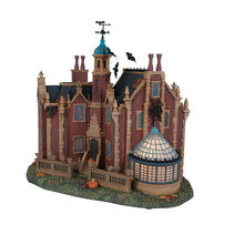 Department 56 Walt Disney World Haunted Mansion Lighted Building
