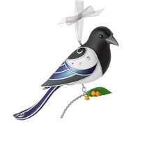 The Beauty of Birds Black-Billed Magpie Ornament