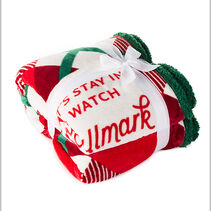 Hallmark Channel Lets Stay In Oversized Throw Blanket, 80x60