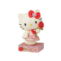 Jim Shore Sanrio Hello Kitty With Rose Figurine