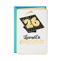 Learned It, Earned It 2026 Graduation Card