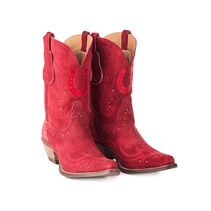 Hallmark x Opry&reg; Merlot Suede Womens Cowboy Boots by Dingo